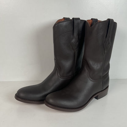 Lucchese for Resistol Ranch Cowboy Roper Boots | Brown Calf | Men’s 8 D