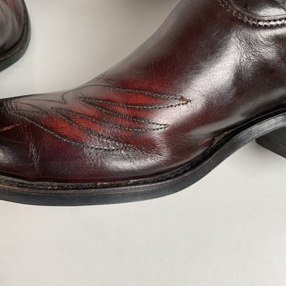 Vintage 1970s Iron Age Thunderbird Cowboy Boots 10.5 D USA Made