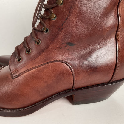 Vintage Dan Post Victorian Lace Up Boots | Spanish Collection | Women’s 8 M