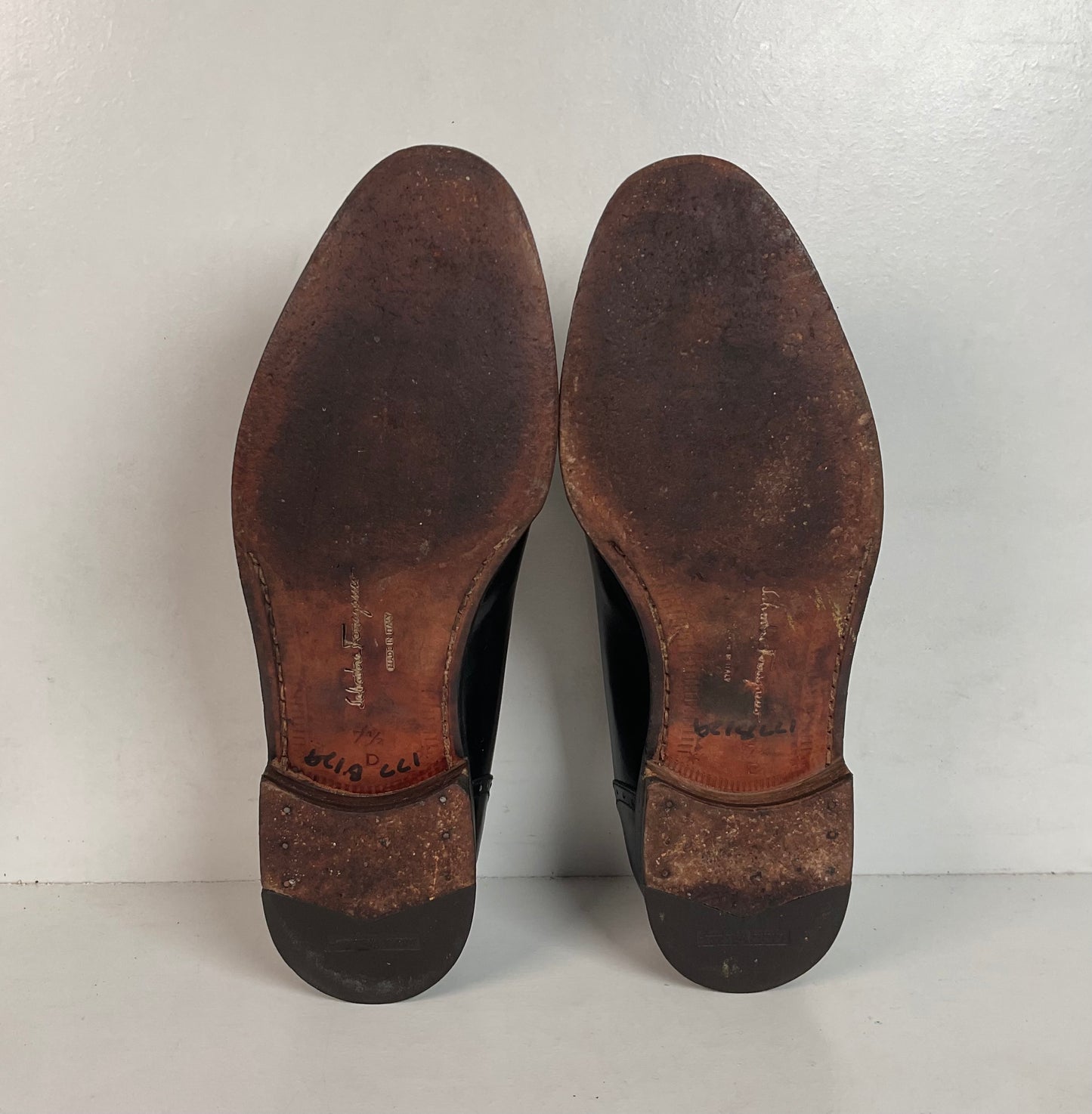 Bally & Salvatore Ferragamo Tassel Loafers 7.5 D Lot Of (2)