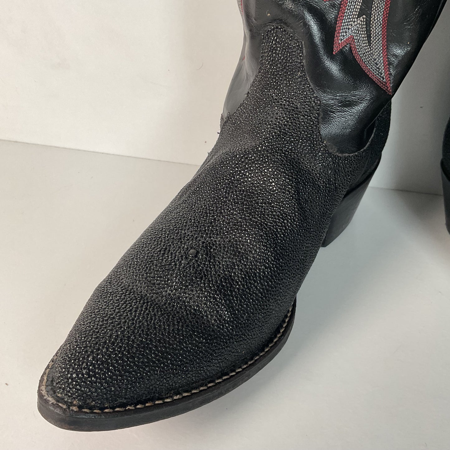 Men’s Exotic Sea Stingray Cowboy Boots 8.5 D