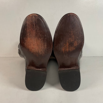 Caboots Nile Crocodile Roper Boots 9.5 E Champion Attitude Custom