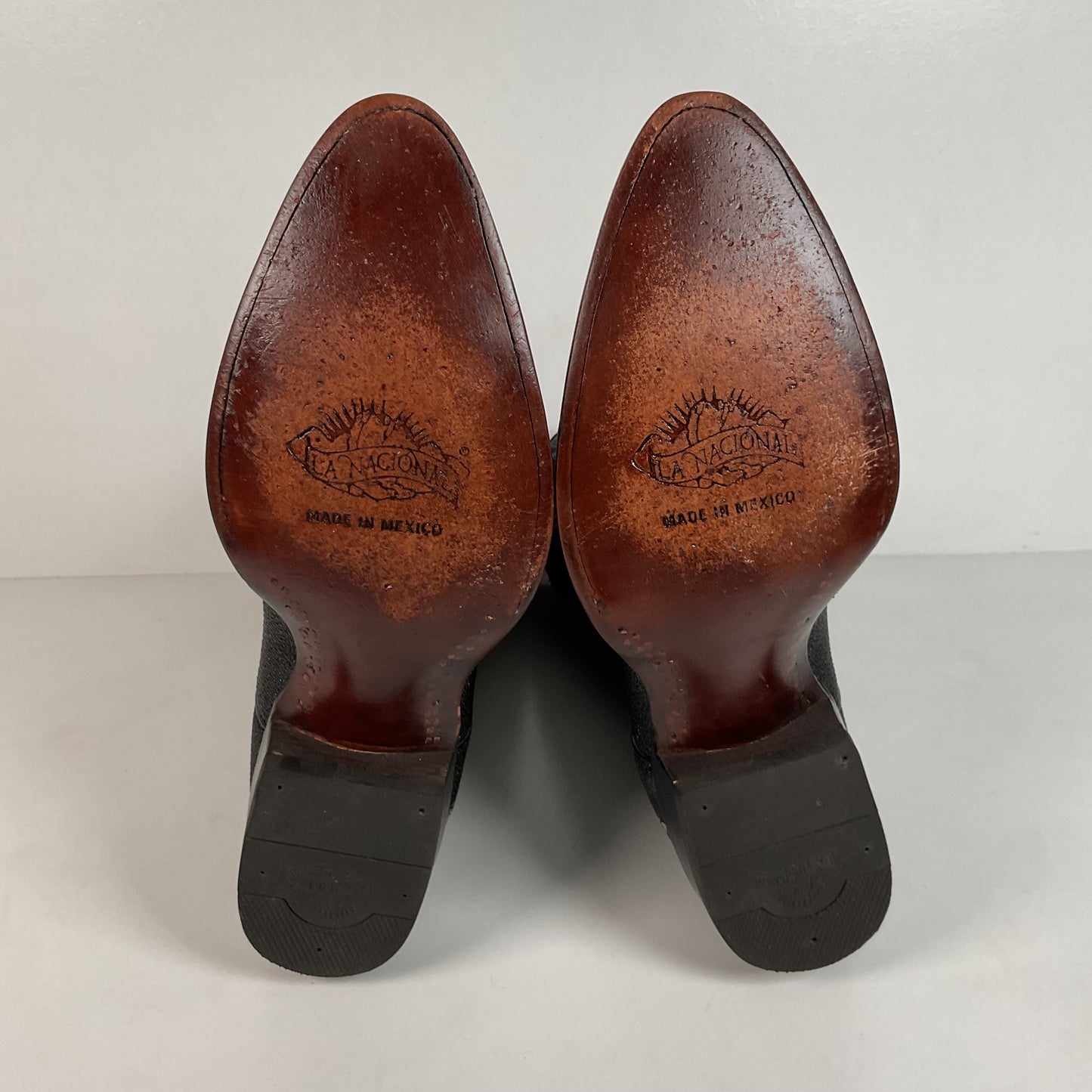 Sea Stingray Cowboy Boots | La Nacional | Matching Belt | Exotic | Men’s 9.5