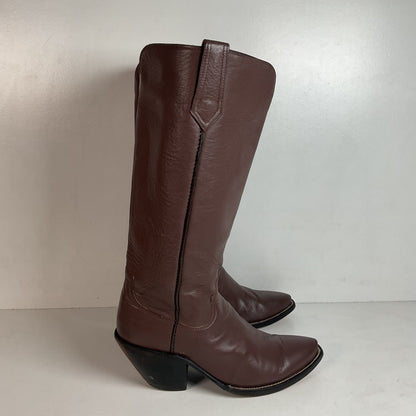 Custom Tall Top Cowboy Boots 11 Wide Shooter Style