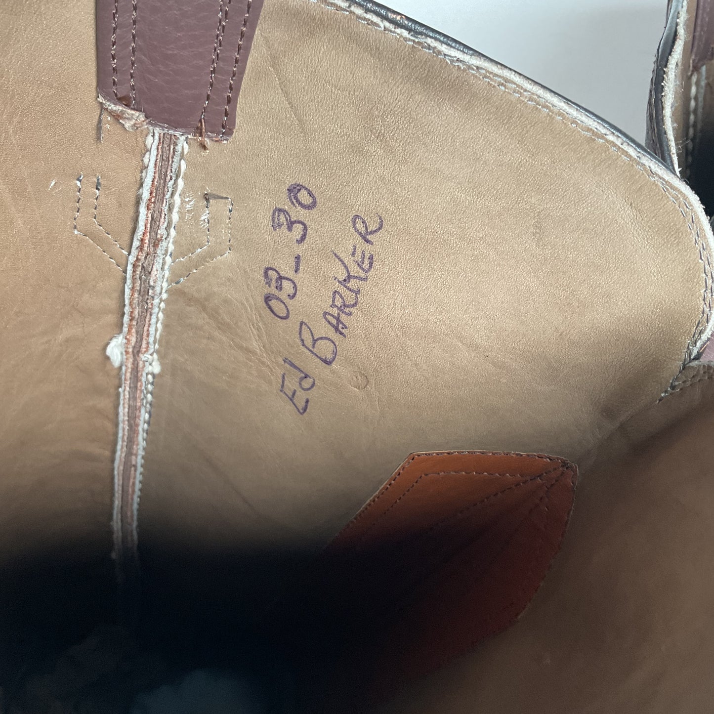 Custom Tall Top Cowboy Boots 11 Wide Shooter Style