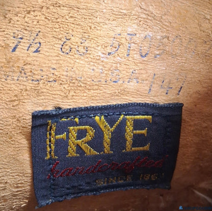 Vintage Frye Black Label | Jodhpur Tanker Boots | Men’s 9.5 EE