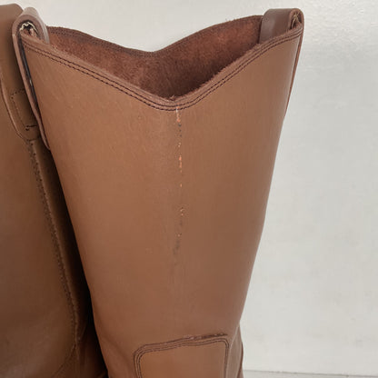 Vintage Double H Ranchwell Wellington Boots 12 D USA Made Pull On