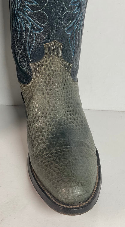 Vintage Justin Lizard Cowgirl Boots | USA Made | Women’s 6.5 B