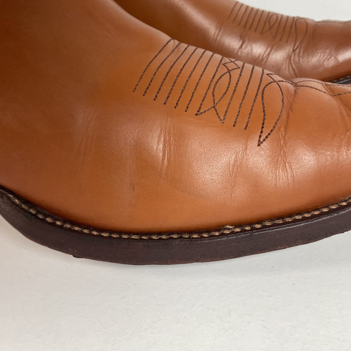 Vintage Justin Cowboy Boots | Calfskin | USA Made | Extra Narrow | Men’s 13 A
