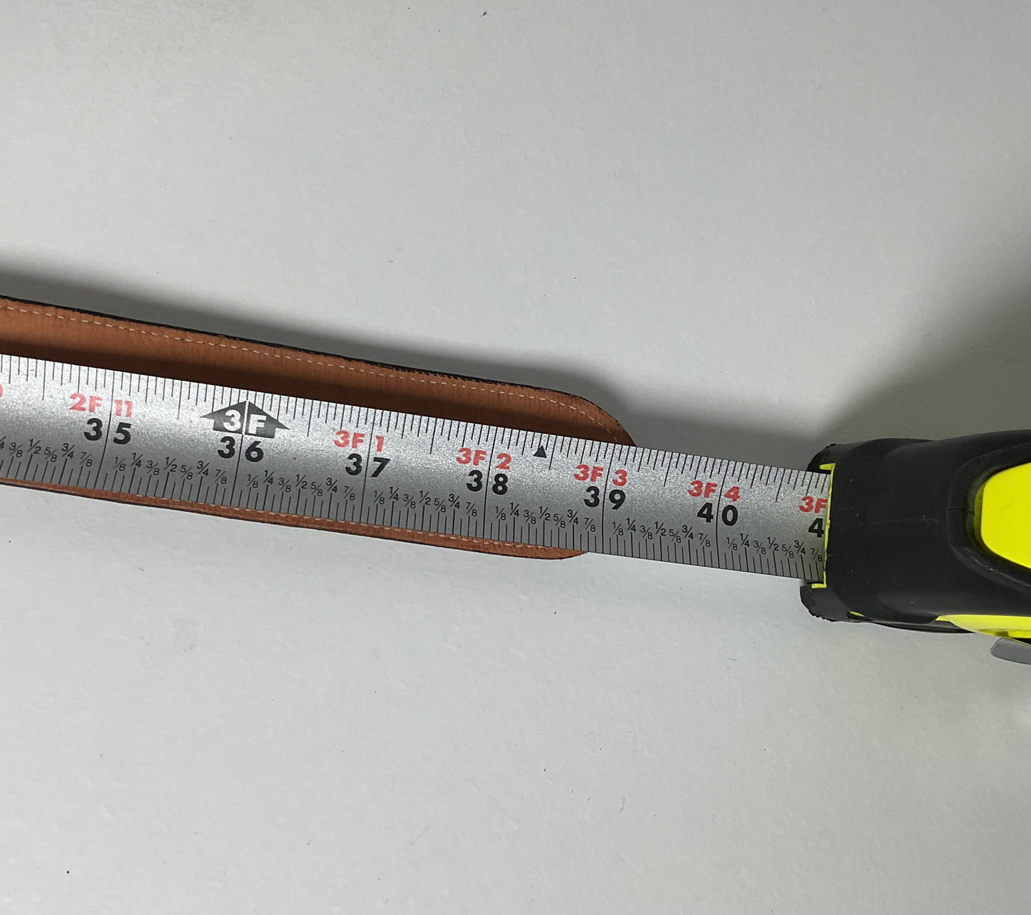 Tony Lama Antelope Skin Belt 36 Navy Blue Exotic USA Made