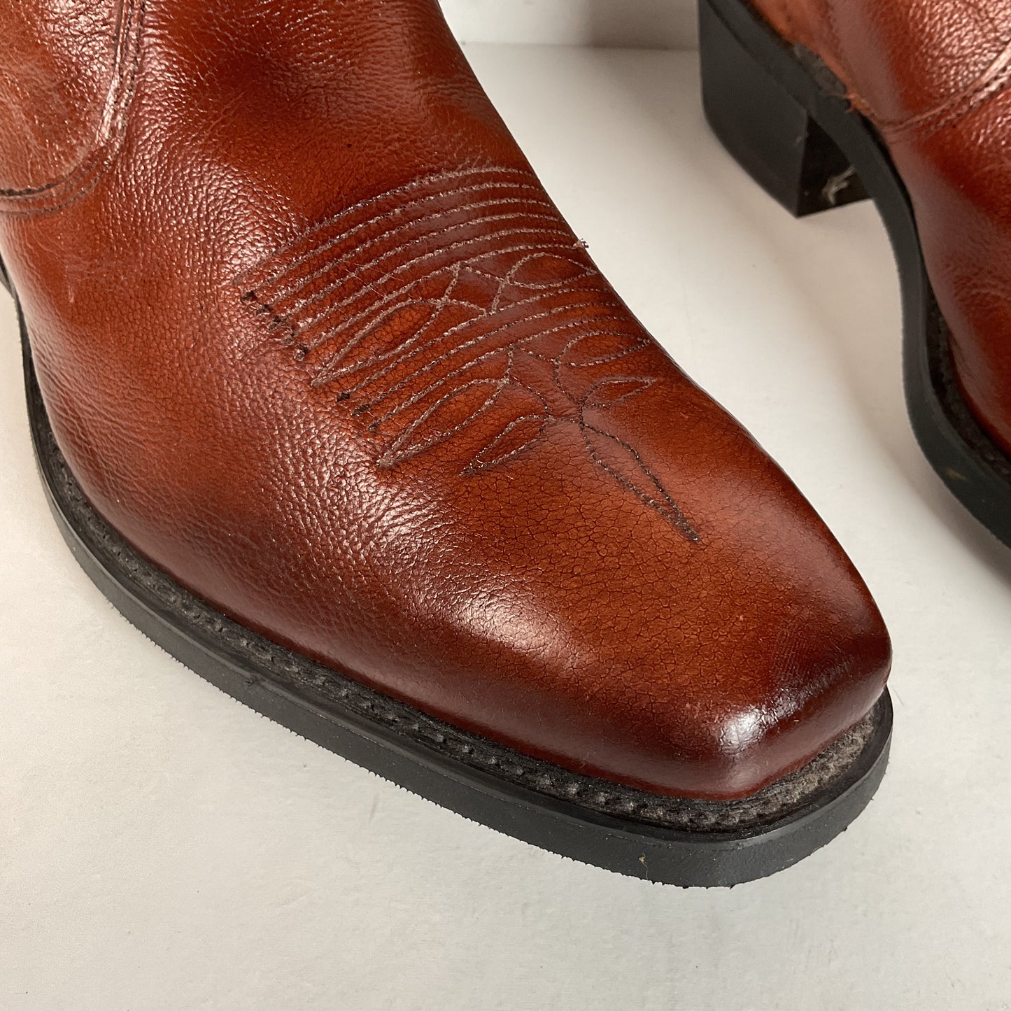 Vintage Laredo Western Ankle Boots | Side Zip | USA Made | Men’s 10.5 EE