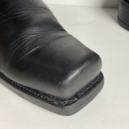 1970s Durango Harness Motorcycle Boots 10 D USA Made Biker Buckle