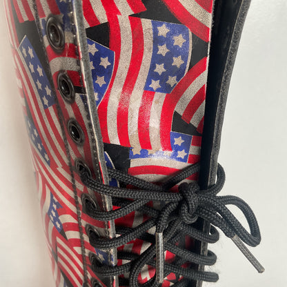 Vintage Dr. Marten 20-Eyelet American Flag Boots UK 6 | US Women’s 8