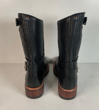 Ariat Two24 Bison Hide Engineer Boots 7 D Harness USA Made