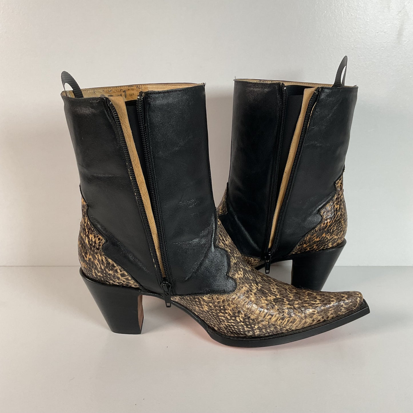 Western Stiletto Boots | Water Snake | Snakeskin | Exotic | Women’s 10