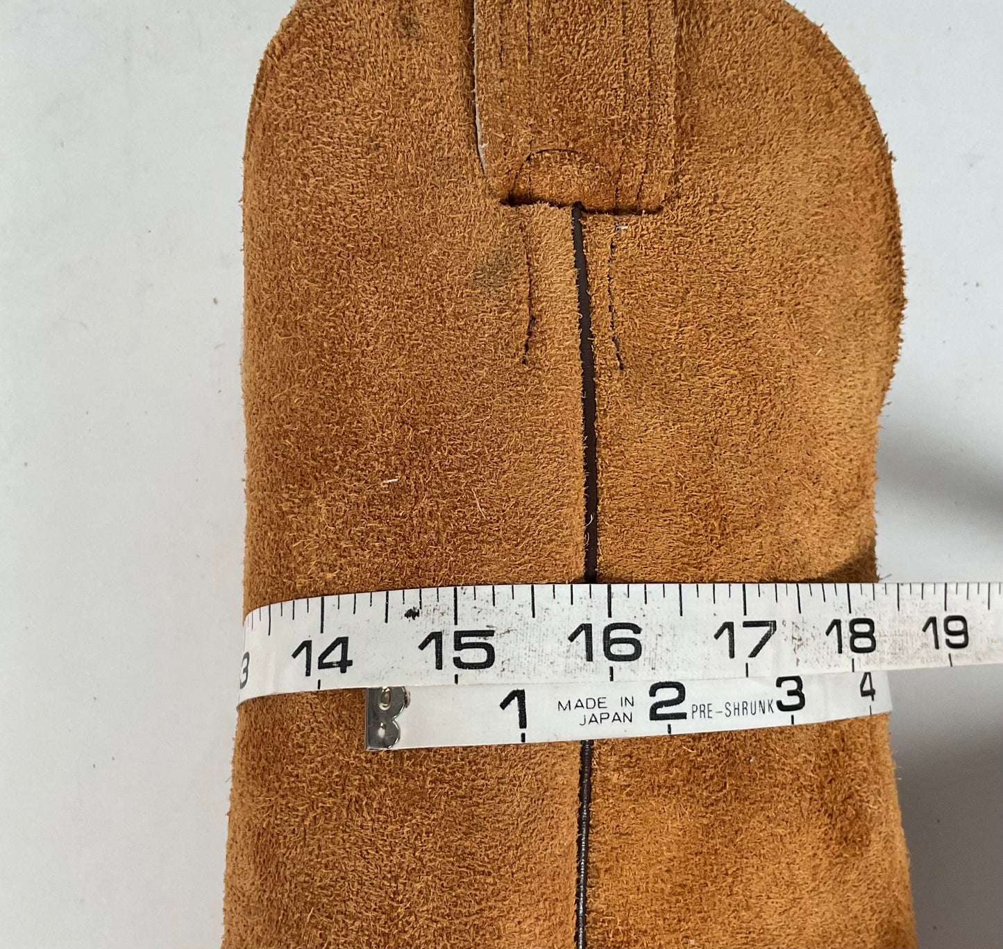 Olathe Full Rough Out Suede Cowboy Boots | USA Made | Men’s 9 B | Women’s 10
