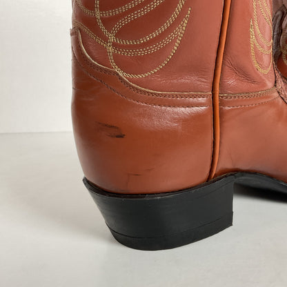 Vintage Tony Lama Teju Lizard Cowboy Boots | Gold Label | Men’s 7 B | Women’s 8