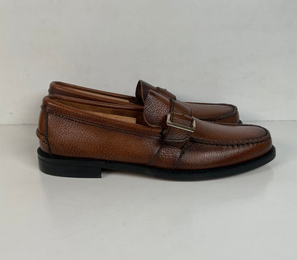Weyenberg Hand Sewn Moccasin Loafer | Monk Strap Buckle | Narrow | Men’s 9 B