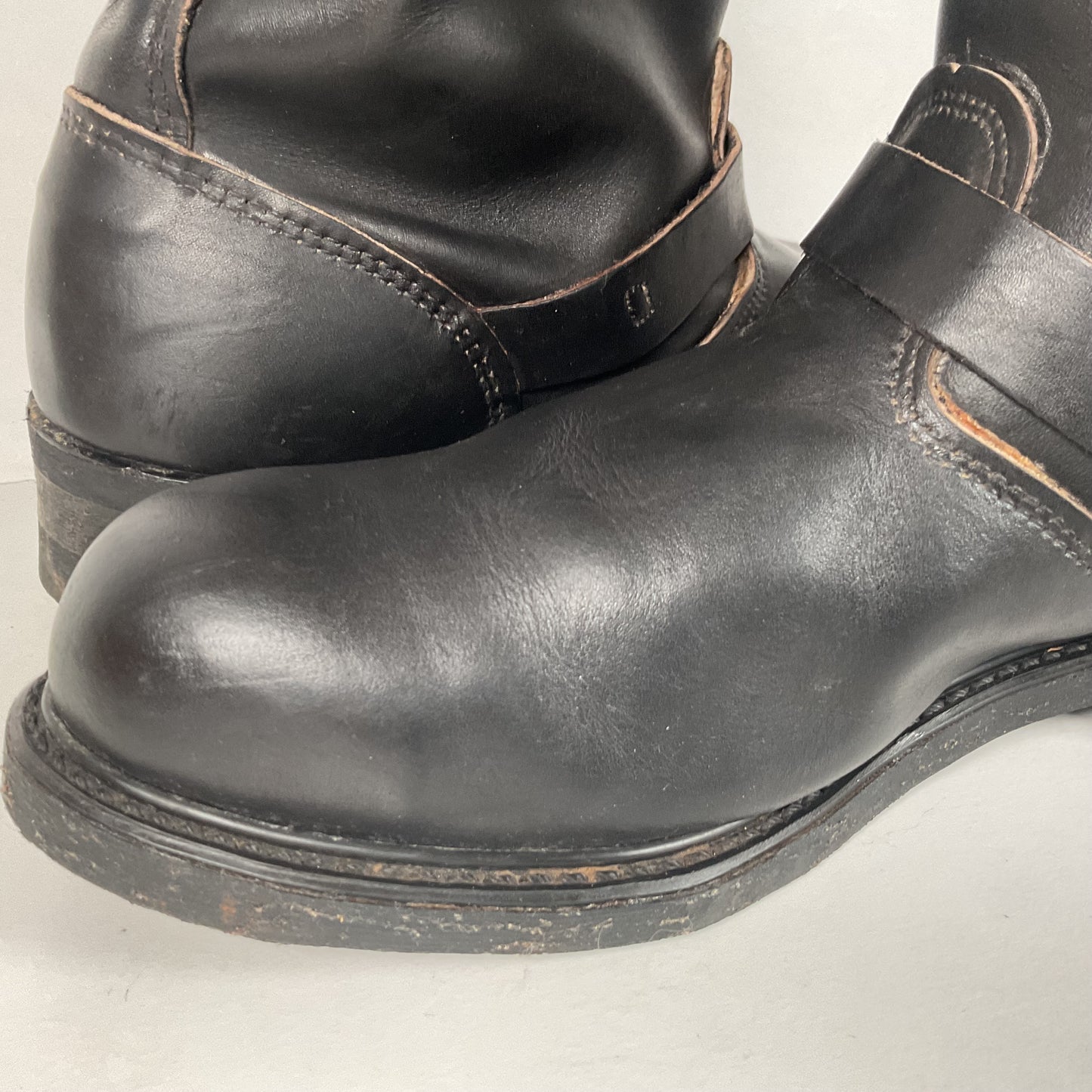 Vintage Carolina Tall Engineer Boots | Saftey Toe | USA Made | Wide | Men’s 12 W