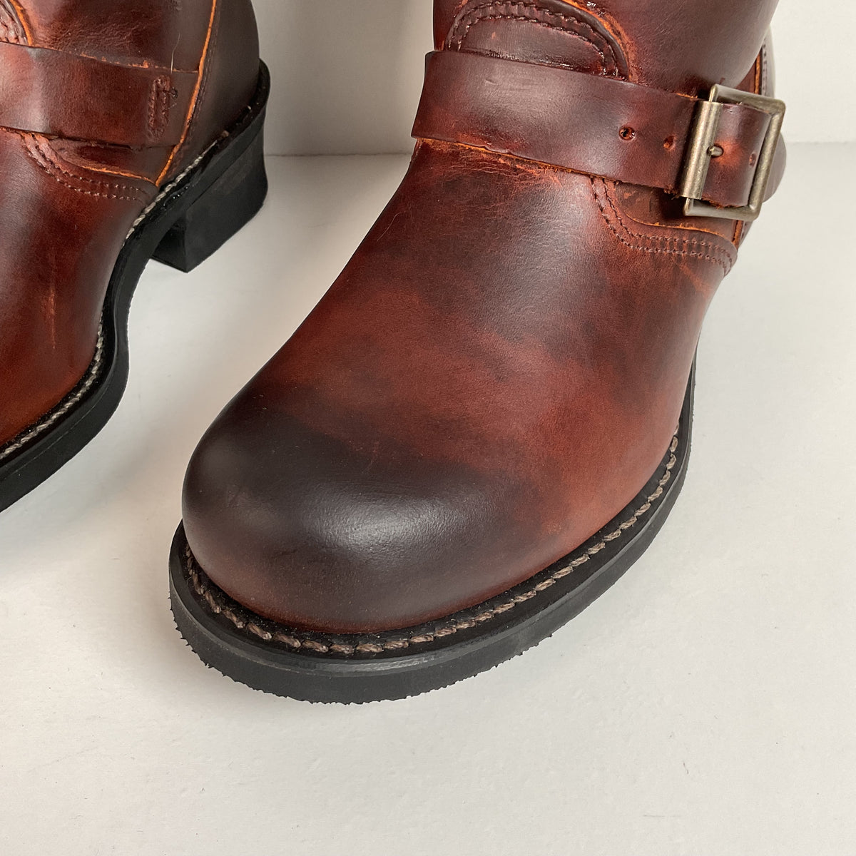 Double H Engineer Boots | USA Made | Brown | Women’s 7.5 M