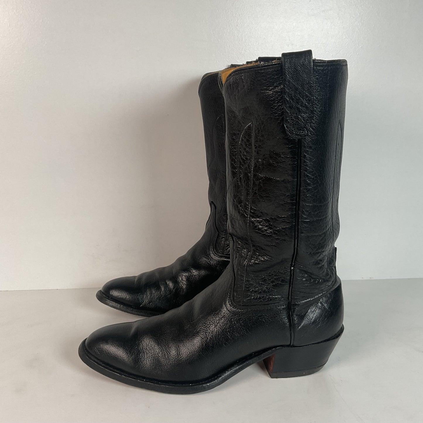 Vintage Wrangler Water Buffalo Cowboy Boots | 1960s-1970s | USA Made | 9.5 D