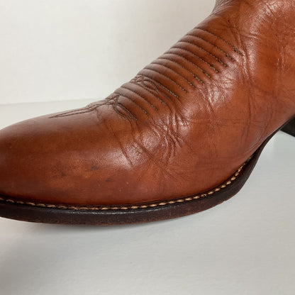 Vintage El Dorado Cowboy Boots | Chocolate Cow | Men’s 11.5 D