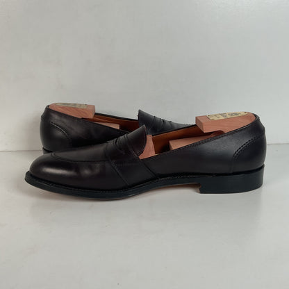 Alden Men's 683 - Full Strap Slip On - Burgundy Calfskin - 11 B (Narrow)