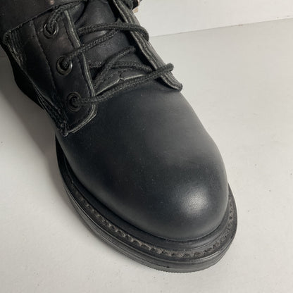 Vintage Double H Tanker Boots | Motorcycle | Lace Up | USA Made | Women’s 6.5 M