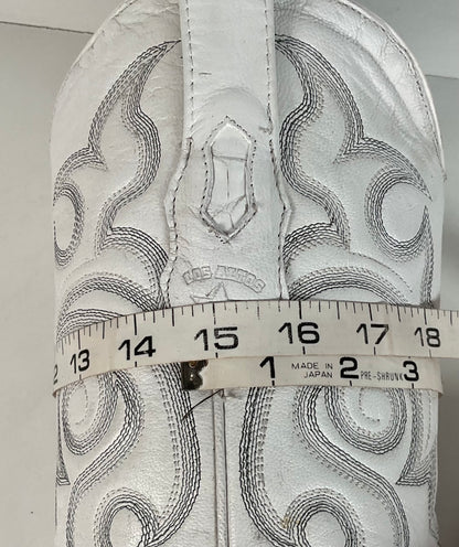 Los Altos Cowboy Boots | Crocodile Caiman Tail | Exotic | Men’s 7 EE | Women’s 8
