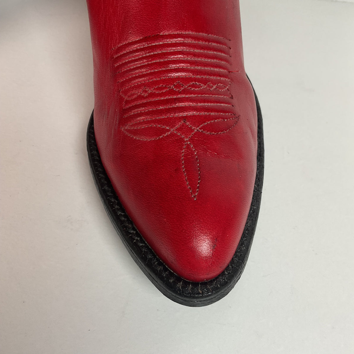 Vintage Panhandle Slim Tall Cowgirl Boots | Red Deer Tan | Women’s 6.5 B