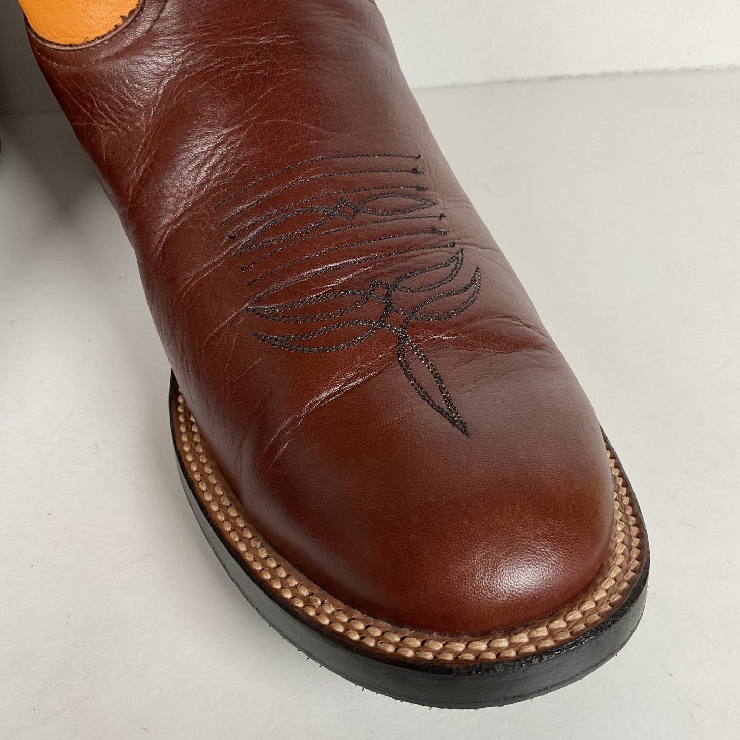 Anderson Bean Western Roper Boots | Cowboy | USA Made | Men’s 9 D