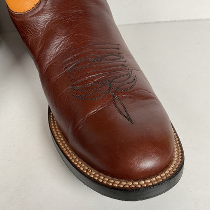 Anderson Bean Western Roper Boots | Cowboy | USA Made | Men’s 9 D