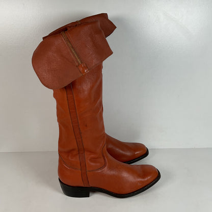 Vintage Western Boots | Over the Knee Style | Olivera’s Customs | Women’s 10
