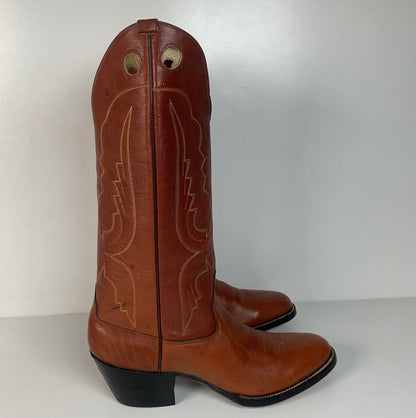 Vintage Morgan Miller Buckaroo Cowboy Boots | Narrow | Men’s 9.5 | Women’s 10.5