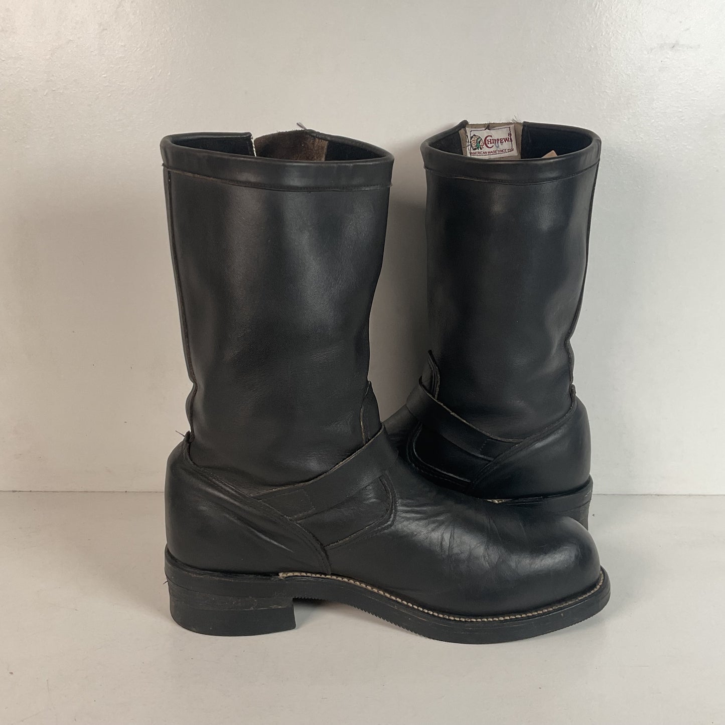 Chippewa Men’s Engineer Boots 8.5 D USA Made Steel Toe