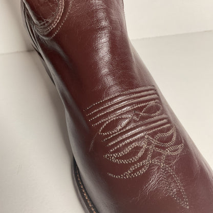 Vintage Justin Pig Skin Cowboy Boots | Wild Boar | USA Made | Men’s 10 D