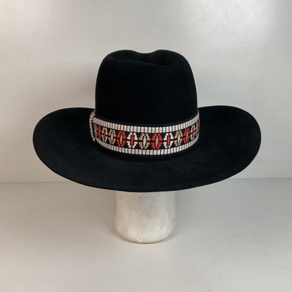 Vintage Sears Western Wear Cowboy Hat 7 1/8 Native Southwestern Headband