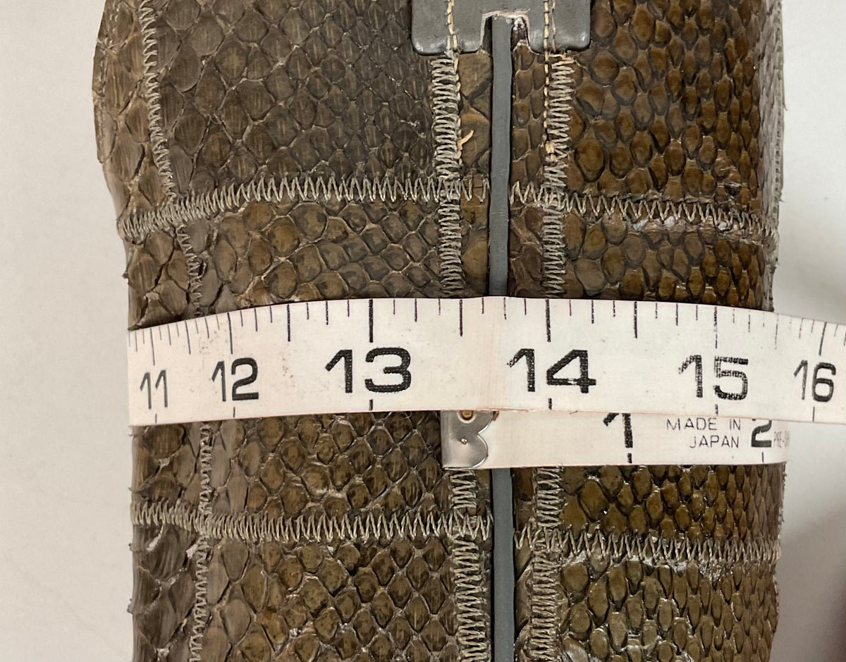 Vintage Nocona Full Python Cowgirl Boots | Snakeskin | Men’s 6 B | Women’s 7