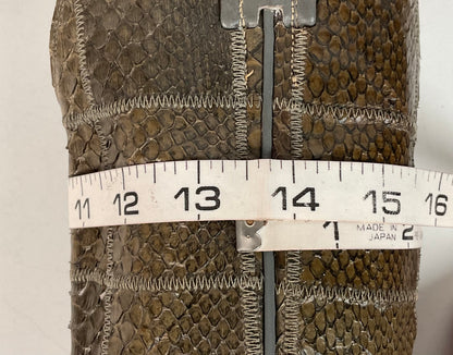 Vintage Nocona Full Python Cowgirl Boots | Snakeskin | Men’s 6 B | Women’s 7