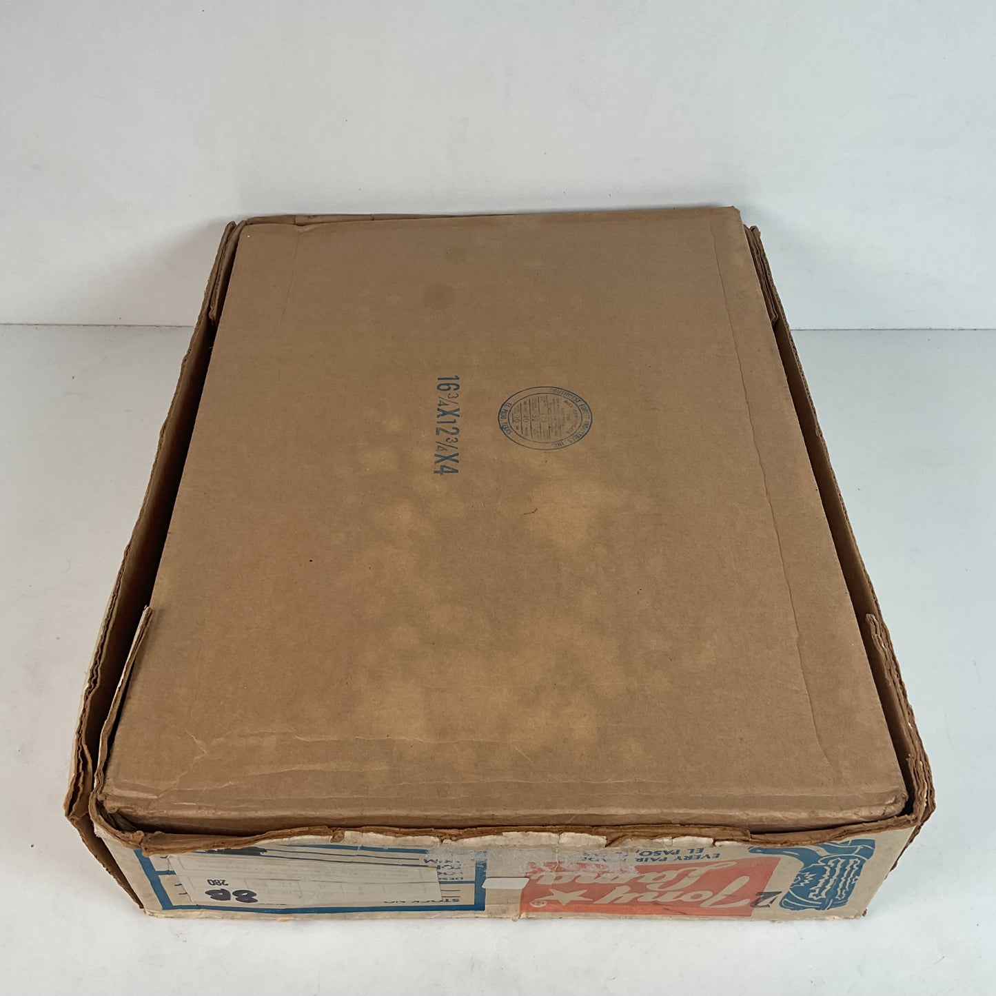 Vintage Tony Lama Cowboy Boot Boxes Empty Lot Of (2)