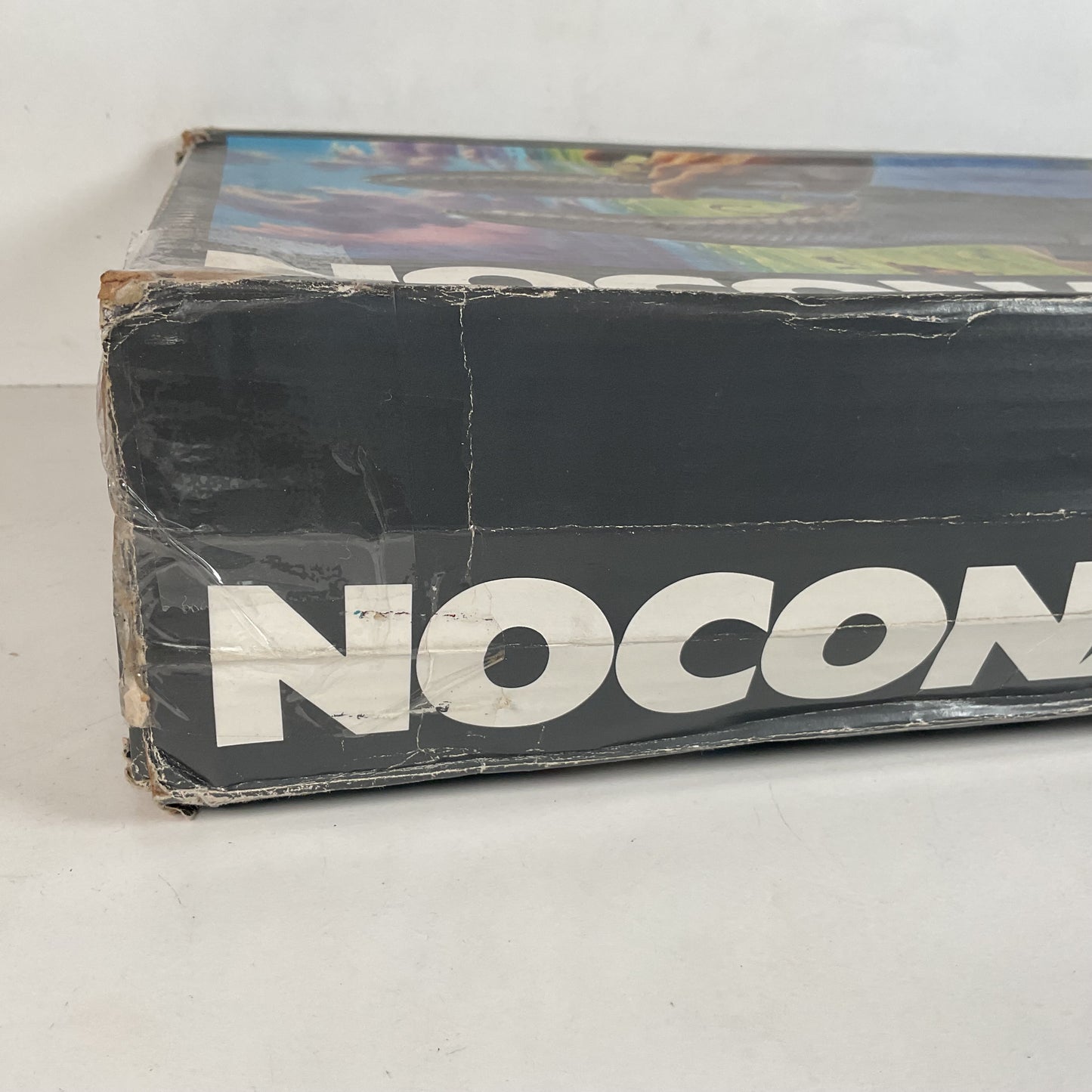 Vintage 1980s Nocona Cowboy Boot Box Only Alex Ebel Artwork