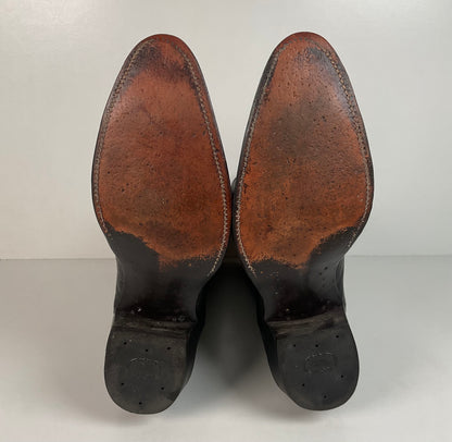 Vintage Nocona Teju Lizard Cowboy Boots | Extra Narrow | Men’s 11.5 A