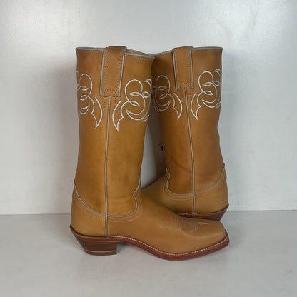Justin Women’s Banana Campus Western Boots 6.5 B Cutter Toe New With Tags