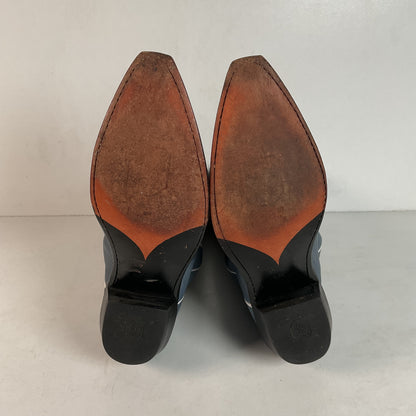 Dan Post Albany Bucklace Cowgirl Boots | Mule Skin | Blue | Women’s 8 M