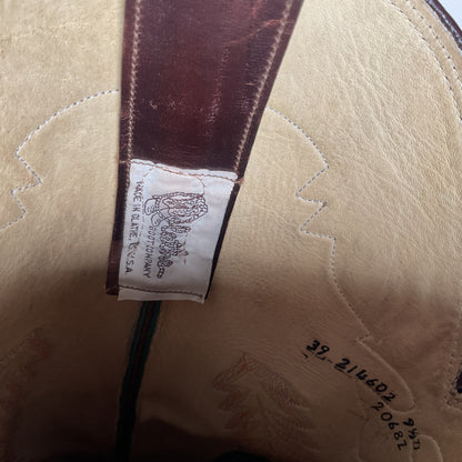 Olathe Tall Top Cowboy Boots 9.5 D USA Made Buckaroo