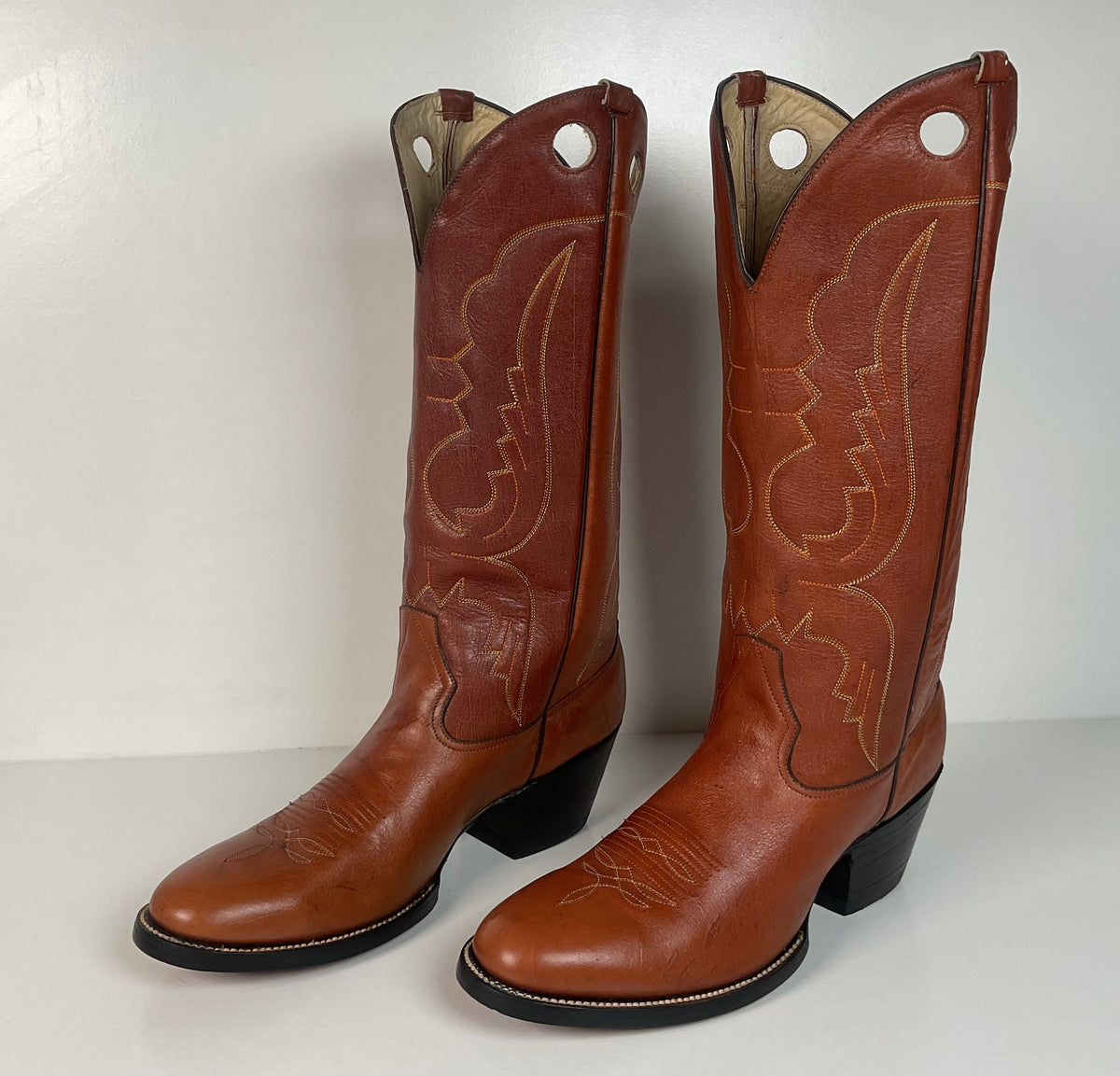Vintage Morgan Miller Buckaroo Cowboy Boots | Narrow | Men’s 9.5 | Women’s 10.5