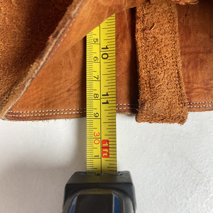 1970s Texas Suede Harness Boots 9 D USA Made Rough Out