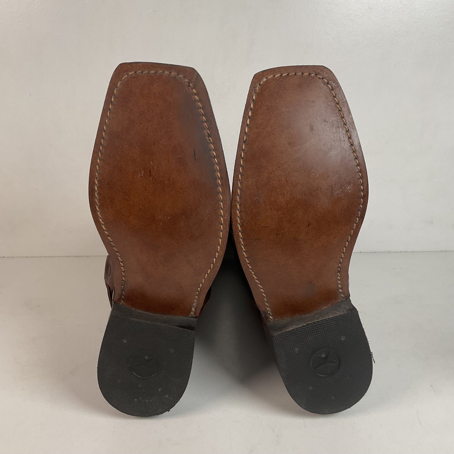 1970s Rodeo Harness Motorcycle Boots 9.5 D USA Made