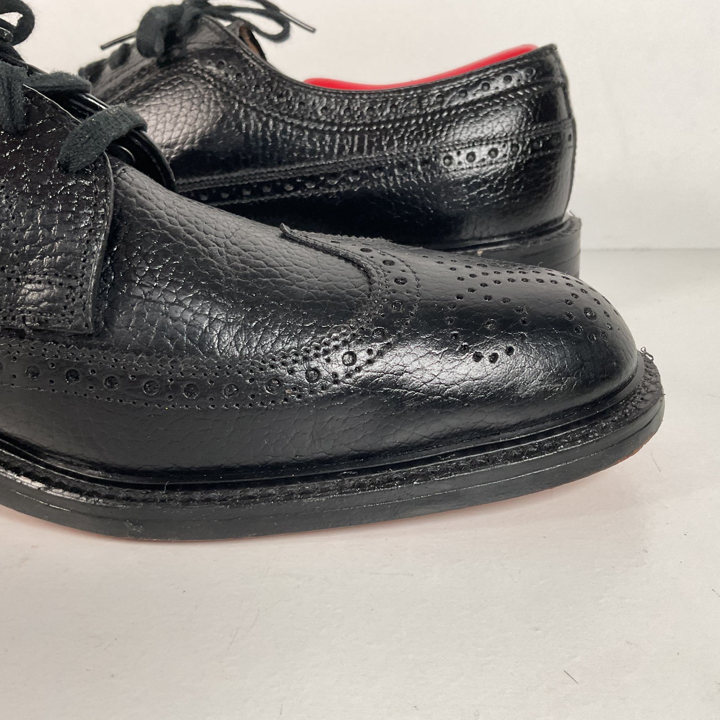 Vintage Nunn Bush Derby Shoes | Brogue | Longwing | 1970s-1980s | Men’s 11 D