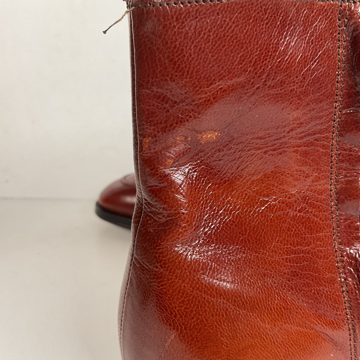 Vintage Florsheim Beetle Boots | Chelsea Style | Burnished Brown | Men’s 11 D